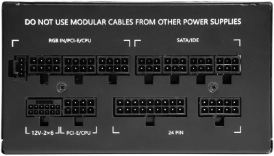 ���� ������� Bloody ATX 750W BD-PS750G 80+ gold (20+4pin) APFC 120mm fan color LED 6xSATA Cab Manag RTL BD-PS750G-MR