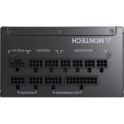 ���� ������� Montech TITAN GOLD 850W / ATX 3.0, APFC, 80 PLUS Gold, Half Bridge LLC, DC-DC, Japan caps, 135mm fan, full modular / TITAN GOLD 850W