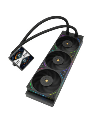 ������� �������� ���������� Thermalright Hyper Vision 360 UB ARGB Black / 3x120mm ARGB PWM Fans / TRHV360UBAB