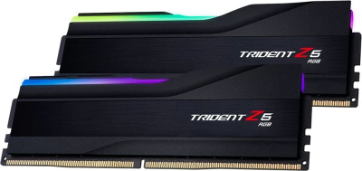 ������ ������ DDR5 G.SKILL TRIDENT Z5 RGB 64GB (2x32GB) 6000MHz CL28 28-36-36-96  F5-6000J2836G32GX2-TZ5RK  Black