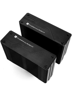 ����� Thermalright Frost Tower 140 Black LGA115X/1200/1700/1851/2011/2066/AM4/AM5 (Dual Tower, 120mm + 140mm PWM Fan, ������ ���������, 7 ����. ������ 6��) / TRFT140B