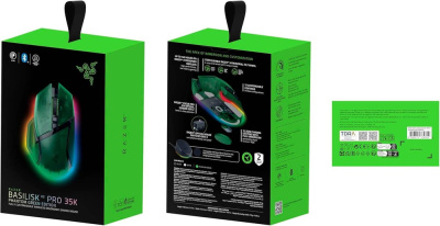 ������� ���� Razer Basilisk V3 Pro 35K - Phantom Green Ed. Mouse