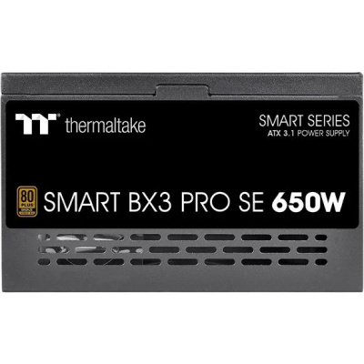 ���� ������� Thermaltake Smart BX3 Pro SE/0650W/Non Modular/Non Light/Single Voltage/Analog/80 PlusBronze/EU/Non JP CAP/Etched Flat Cables/Gen 5