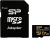 ���� ����� microSDXC 64GB Silicon Power SP064GBSTXDV3V1HSP High Endurance V30 + adapter