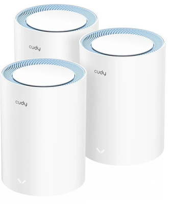 ��������� Mesh ������ Cudy M1200(3-Pack), Wi-Fi 5, AC1200, 2.4/5���, �����