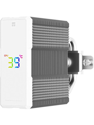 ����� ��� ���������� Thermalright Assassin X 120 R Digital ARGB White (4-pin PWM, 151mm, Al/Cu, 4x6mm, ARGB, 1x120mm, 70.84CFM, 29.8dBA, 2000RPM, S: 1851/1700/1200/115X, AM5/AM4, white)