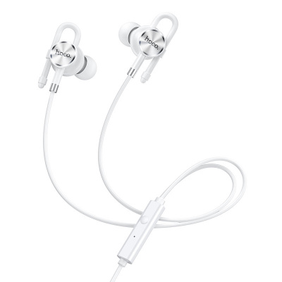 �������� HOCO M84 ��������/ ������ ������/ 1.2�/ 3.5 mm jack/ White