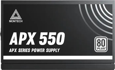 ���� ������� Montech APX 550W, ATX 2.43, APFC, 80 PLUS Standard, DC-DC, 120mm fan, non-modular (XWYA11-550W)