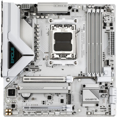 ����������� ����� Gigabyte B850M EAGLE WIFI6E ICE, Socket AM5, AMD B850, mATX, Ret
