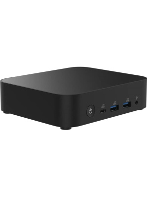��������� ASUS NUC 14 Essential Slim PC Kit, Intel N150/����������� DDR5/����������� SSD/Intel Graphics/��� ��, ������ (90AR00M2-M000F0)