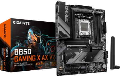 ����������� ����� Gigabyte B650 GAMING X AX V2 (rev. 1.3), Socket AM5, AMD B650, ATX, Ret