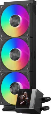 ������� �������� ���������� PcCooler DC360 Pro Display Soc-AM5/AM4/1200/1700/1851 ������ 4-pin 39.8dB Al LCD 310W Ret (DC360PRO-BKAWXY-GL)