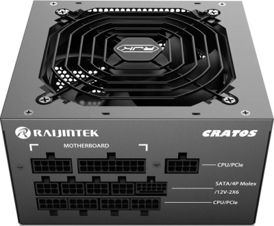 ���� ������� 1000W Raijintek CRATOS, 80+ Gold, APFC, black (0R30B00005)