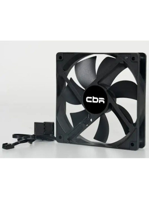 ���������� ��� ������� CBR-CF-12025-1200B, 120*120*25��, 3-pin+molex, 1200 RPM, 36 CFM, 25 dBA