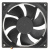 Gembird ���������� 92x92x25 ����������������� ����� 3 pin/4pin Molex ������ 30 �� [S9225H-3P4M]