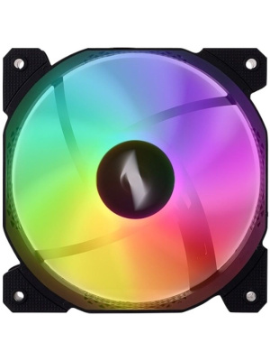 ���������� 1STPLAYER F7 Black / 120mm ARGB 3pin 5V PWM 4pin 12V 600-1800rpm 56.34cfm 36.99dBA / F7-BK / BULK