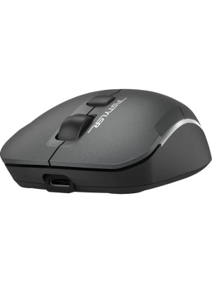 ���� A4Tech Fstyler FB26CS Air2 �����/������ ���������� 2000dpi silent �������. BT/Radio USB ��� �������� 4but (FB26CS AIR2 SMOKY GREY)