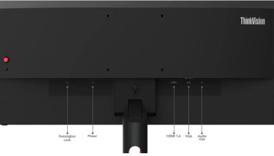  Lenovo 23.8" ThinkVision S24i-30 FHD IPS LED  63DEKAT3UK
