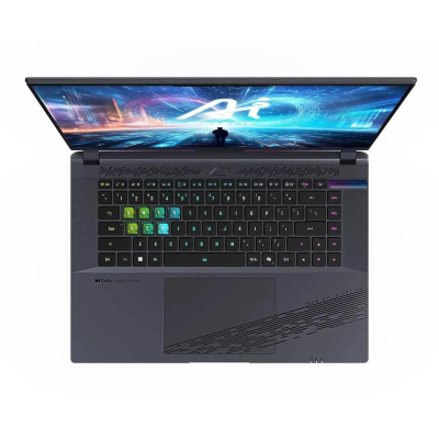  Gigabyte Aorus 16X, 16" (2560x1600) IPS 165 /Intel Core i7-13650HX/32  DDR5/1024  SSD/NVIDIA GeForce RTX 4070   (8 )/ ,  (9SG-43KZC64SD)