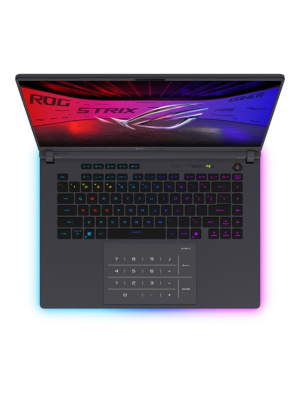  ASUS ROG Strix G16 G615LW-S5080, 16" (2560x1600) IPS 240 /Intel Core Ultra 9 275HX/32  LPDDR5/1024  SSD/NVIDIA GeForce RTX 5080   (16 )/ ,  (90NR0LG1-M00330)