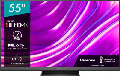  Hisense 55" 55U8HQ QLED MiniLED Ultra HD 4k SmartTV