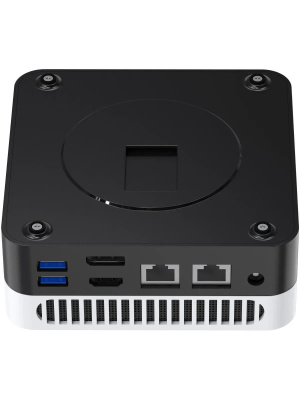 ����-�� CHUWI LarkBox X Nettop, Intel Core i3-1220P/8 �� DDR4/256 �� SSD/Intel UHD Graphics/Windows 11 Pro, �����; ������ (CWI556PI3)
