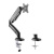 Кронштейн для мониторов Ultramounts UM728 черный 17"-27" макс.7кг крепление к столешнице поворот и наклон Кронштейн для мониторов Ultramounts UM728 черный 17"-27" макс.7кг крепление к столешнице поворот и наклон