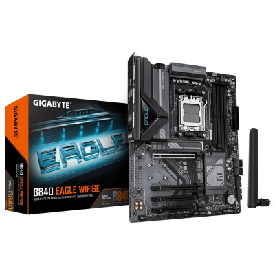 ����������� ����� Gigabyte B840 EAGLE WIFI6, , Socket AM5, AMD B840, ATX, Ret