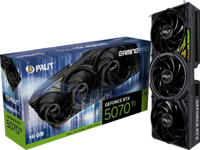  Palit NVIDIA GeForce RTX 5070 Ti GamingPro 16Gb (NE7507T019T2-GB2031A)