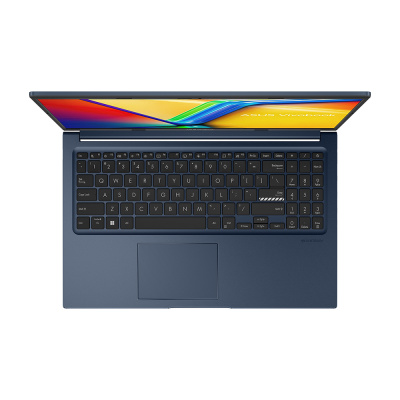 Ноутбук Asus VivoBook X1504VA-BQ481 Core i5 1335U 16Gb SSD512Gb Intel UHD Graphics 15.6" IPS FHD (1920x1080) noOS blue WiFi BT Cam (90NB10J1-M00NW0)