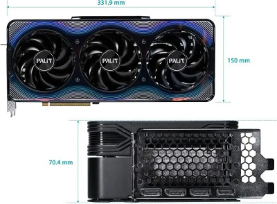  Palit NVIDIA GeForce RTX 5090 GameRock 32Gb, GDDR7, Ret  NE75090019R5-GB2020G