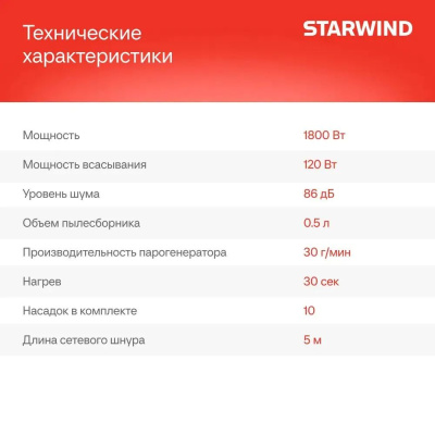   Starwind SSV9555 1800 -/