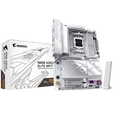����������� ����� Gigabyte B850 AORUS ELITE WIFI7 ICE Socket AM5 AMD B850, ATX, Ret