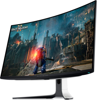 ������� Dell 31.6" Alienware AW3225QF 1700R, QD OLED, UHD, 0,03ms, 240Hz, �������/������