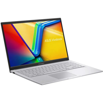 Ноутбук ASUS Vivobook 15 X1504VA-NJ434, 15.6" FHD IPS/Intel Core i5-1335U/16ГБ DDR4/512ГБ SSD/Iris Xe Graphics/Без ОС, серебристый (90NB10J2-M00LP0)