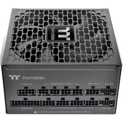 ���� ������� Thermaltake Toughpower PT/1200W/Fully Modular Non Light/Full Range/Analog/80 Plus Platinum/EU/100% JP CAP/Etched Cables/ATX 3.1