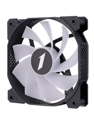 ���������� 1STPLAYER F1R Black / 120mm Reverse FRGB 3pin 12V 1100rpm 38.98cfm 21.97dBA / F1R-BK-3P / BULK