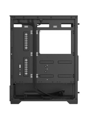 ������ Formula V Line Crystal Z1 Plus Black AR V2, ATX, Left & Front side Tempered Glass, USB3.0*1+USB2.0*1,+Type C*1, TOP 2x120mm ARGB, REAR 1x120mm ARGB