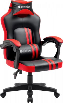 Игровое кресло DEFENDER MERCURY BLACK/RED (64320)