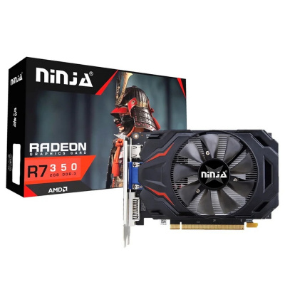 ���������� NINJA (SINOTEX) R7 350 2GB GDDR5 128-bit DVI HDMI CRT 1FAN RTL