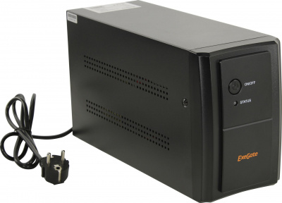 ��� ExeGate SpecialPro UNB-1200.LED.AVR.C13.RJ.USB (1200VA/750W, LED, AVR, 6*IEC-C13, RJ45/11, USB, Black) EP285488RUS