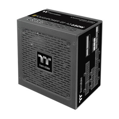 Блок питания Thermaltake [PS-TPD-0650FNFAGE-H] Toughpower GF A3/0650W/Fully Modular/Non Light/Full Range/Analog/80 Plus Gold/EU/JP Main CAP PS-TPD-0650FNFAGE-H All Flat Cables
