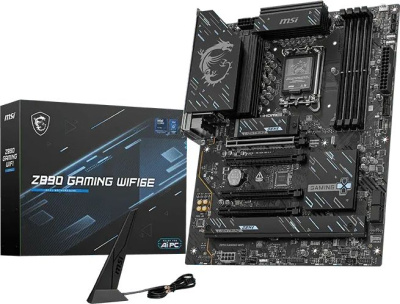 ����������� ����� MSI Z890 GAMING WIFI6E, Socket LGA 1851, Intel Z890, ATX, Ret