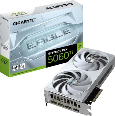 Gigabyte NVIDIA GeForce RTX 5060 TI Eagle 8Gb GV-N506TEAGLEOC ICE-8GD 1.0 Ret