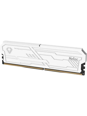 ����������� ������ Netac DDR4 Shadow III White 16Gb (Kit of 2x8Gb), 3600Mhz, [NTSHD4P36DP-16W] CL18, � ����������