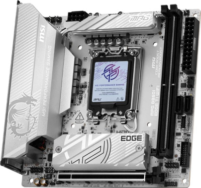 ����������� ����� MSI MPG B860I EDGE TI WIFI, Socket AM5, AMD B860, mini-ITX, Ret