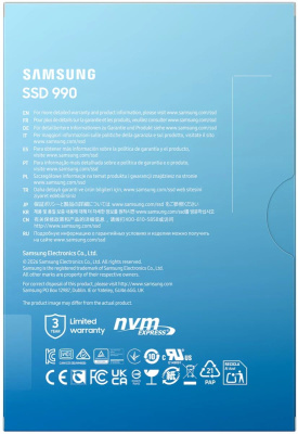 ���������� SSD 1TB Samsung 990 (MZ-V9V1T0BW)