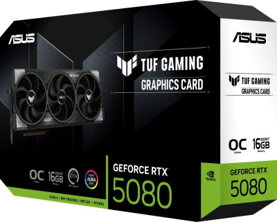  ASUS NVIDIA GeForce RTX 5080 16 Gaming TUF-RTX5080-O16G-GAMING, GDDR7, OC, Ret 90YV0M30-M0NA00