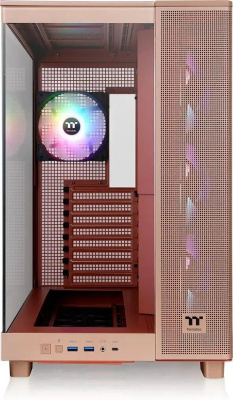  Thermaltake View 380 XL TG ARGB Gravel Sand    E-ATX 2x120mm 2xUSB3.0 audio bott PSU