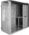 Exegate EX269438RUS  Miditower UN-604 Black, ATX, <UN500, 120mm> 2*USB+2*USB3.0, Audio